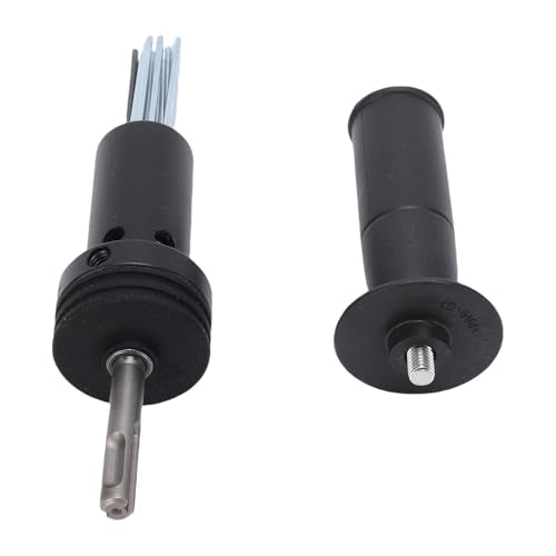 Electric Hammer Needle Electric Hammer Needle Attachment 2 Pit 2 Slot Design, Premium Alloy Steel & Plastic, Easy Control for Rust Removal and Chiseling