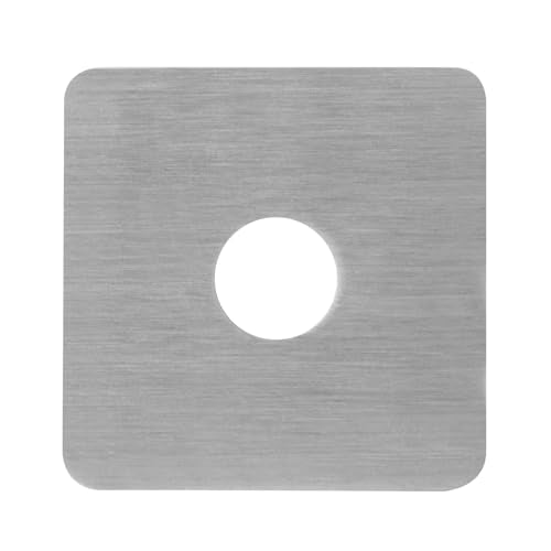10 Pack Square Plate Washers for 5/8" Bolt,2-3/8" x 2-3/8",1/8" Thick