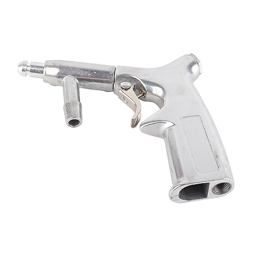 Air Sand Gun 1/4" Sand Blasting Nozzle Gun Feed Portable Sandblast Kit for Cabinet Abrasive Media 60-120PSI
