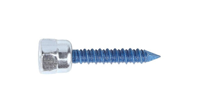 8058957-25 1/4" Screw Vertically Threaded Rod Anchor Designed for Concrete Structure, Steel, Zinc Finish, 5/16 x 1-3/4" Screw Length (25 Pack)