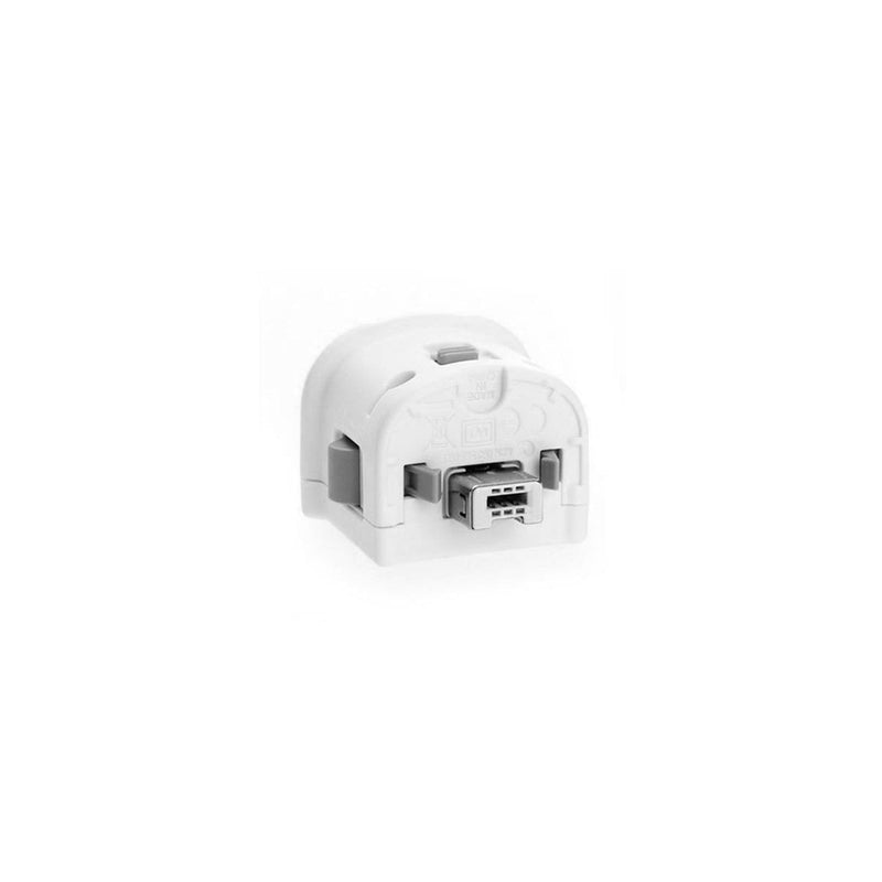 Motion Plus Adapter Accelerator Grip External Sensor for Wii Remote - White (Pack of 2)