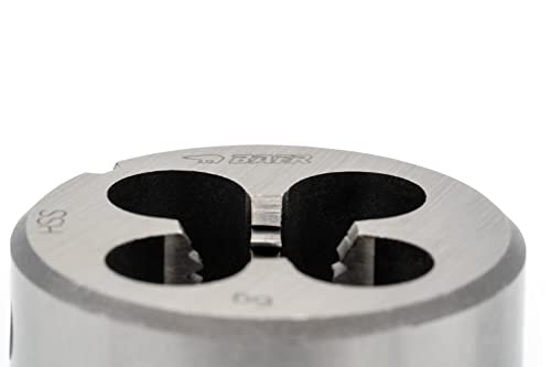 BAER M16 HSS Die - M 16 x 2.0 - Thread Die Metric Standard Thread - Male Thread Cutter Made of High Alloy Tool Steel - Metric Male Thread Die