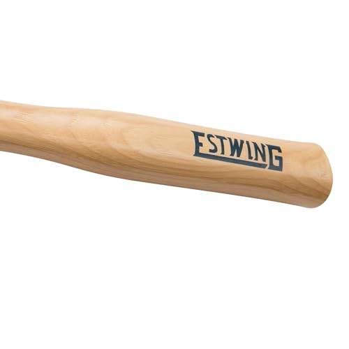 ESTWING Sure Strike Hammer - 20 oz Straight Rip Claw with Smooth Face & Hickory Wood Handle - MRW20S 20 oz (Ounces)