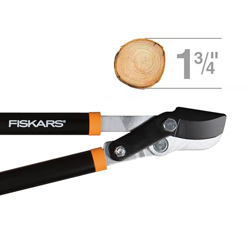 Fiskars 28" Power-Lever Garden Bypass Loppers, 1.75" Cut Capacity 28" Lopper