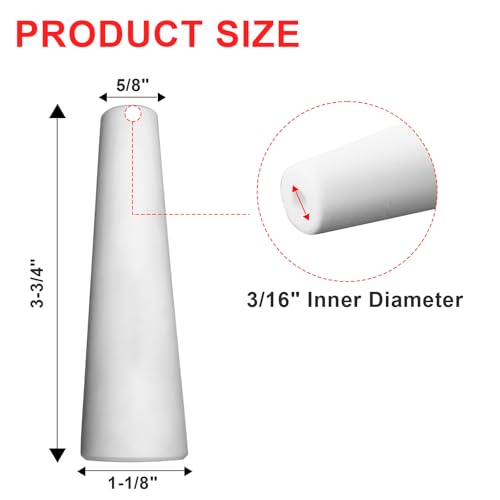 Ceramic Sand Blaster Nozzle Tips Set (1 Pack Large Ceramic Sandblasting Nozzle Tip + 2 Pack Wet Abraseive Sandblaster Nozzzle Tips)