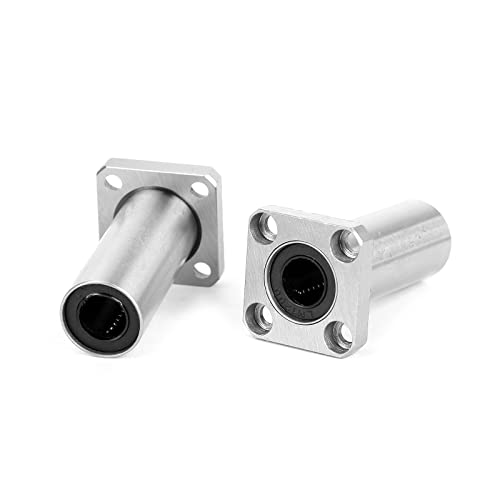 2Pcs LMK12UU Lengthen Model Square Linear Bearing Slide Unit Bushing