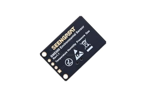 BME680 Environmental Sensor, Supports Temperature, Humidity, Pressure, Gas Detection, I2C & SPI, Ideal for Raspberry Pi, Pico, Arduino, and ESP32 Projects