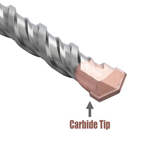 1" x 31.5" (25x800mm) SDS Plus Masonry Drill Bit, Rotary Hammer Bit 1 inch ( 25mm ) 31.5 inch / 800mm Length