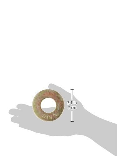 Hillman Hardened Steel USS Pattern Flat Washers 1-1/4-Inch, Yellow Zinc