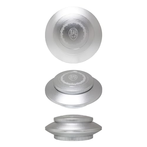 Chongz 63mm UFO Grinder (45mm Grinding Surface) (Silver) Silver