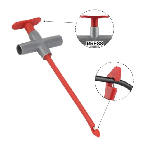 Multimeter cable, test probe, multimeter, breakdown probe, wire penetration probe | 4 mm puncture probe accessories test clip needle multimeter test leads car diagnostic repair tool test cable