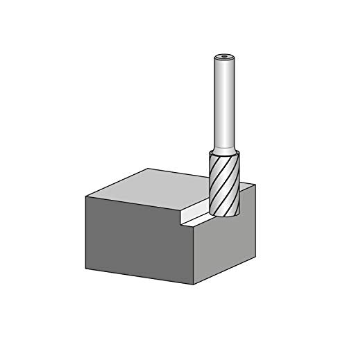 Pferde 21200183 Carbide Grinding Burr ZYAS 0210/3 Z3 Plus Carbide burr diameter 2 mm HM burr Cylinder shape with spur teeth