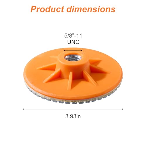 10 Pcs Diamond Polishing Pads 4 Inch Diamond Polishing Discs