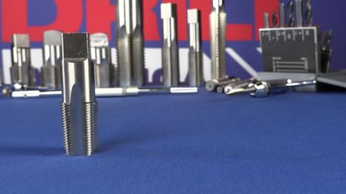 Drill America 1-1/2"-11-1/2" NPT Pipe Tap , Carbon Steel, DWTPT Series 1-1/2"-11-1/2"