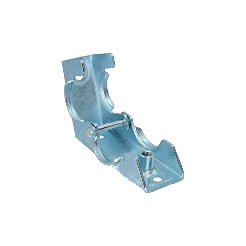 Carpoint Clamp Holder for Jockey Wheel Diameter 48 mm Silver