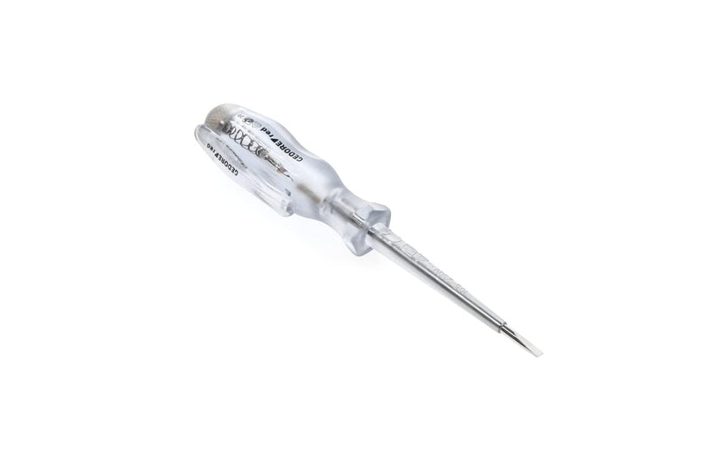 GEDORE red test screwdriver with impact counter, measuring range 105 - 250 volts, blade length 70 mm, phase tester, R38120312