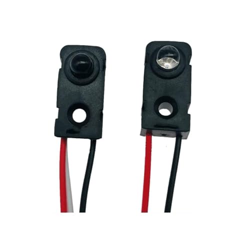 Treedix 2 Sets IR Break Beam Sensor 5MM LEDs Counting Module