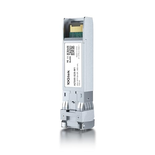 25G SFP28 SFP+ Transceiver, 25GBase-SR Module, 850nm MMF, up to 100 metres, Compatible with Dell Force10 GP-25GSFP-1S 25GBase-SR: 100m 1