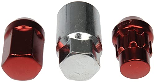 Dorman 713-475E Red Acorn Wheel Nut Lock Set