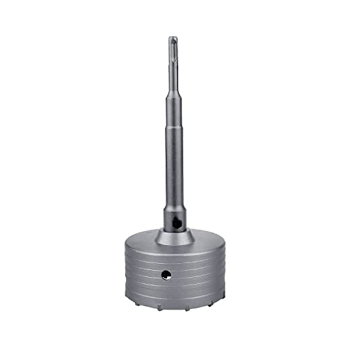 115mm (4.5") Concrete Hole Saw with 220mm SDS Plus Shank Rod 115mm ( 4.5 inch )