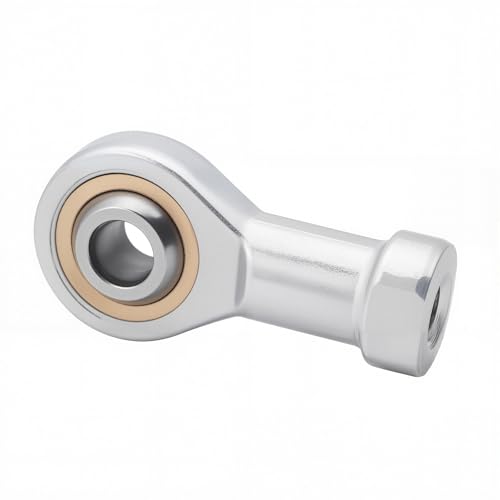 NAKUPENDA Joint Rod End Bearing Spherical Bearing M6 Steel 4 Pieces Self-Lubricating for Spherical Slide Rod Ends