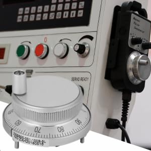 Jadeshay Electronic Handwheel Generator 5V 60MM Handwheel Encoder, CNC Rotate Encoder, Manual Pulse Generator, for CNC System (White)