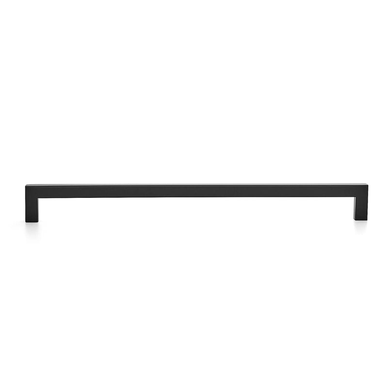 Ravinte 5 Pack 12-3/5 Inch Kitchen Square Cabinet Handles Matte Black Pulls Black Drawer Pulls Kitchen Cabinet Hardware for Cupboard Drawer Handles