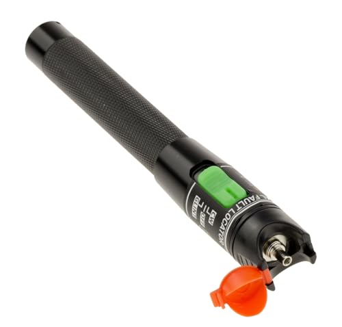 KALEA-INFORMATIQUE Fibre Optic Tester Type Visual Fault Locator VFL 30 mW, Range 30 km, with FC LC Adapter