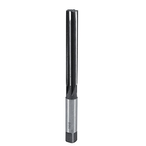 1 Reamer Hand Reamer Precision HSS H8 Cylinder Shank 14mm Straight Parallel Flute Rotating Tool