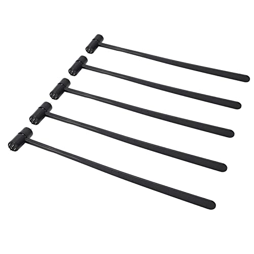 Fafeicy Seven Pin Plum Blossom Dermal Hammer, Star Needle Dermal Hammer for Beauty and Home Use Pack of 5