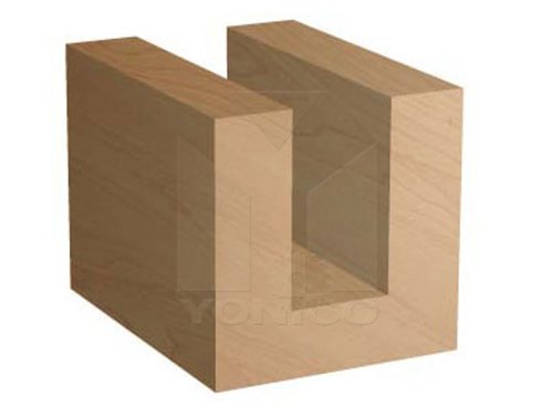 YONICO Straight Router Bits Set 5 Bit 1/2-Inch Shank 14522 5 Bit Set - 1/2" Shank