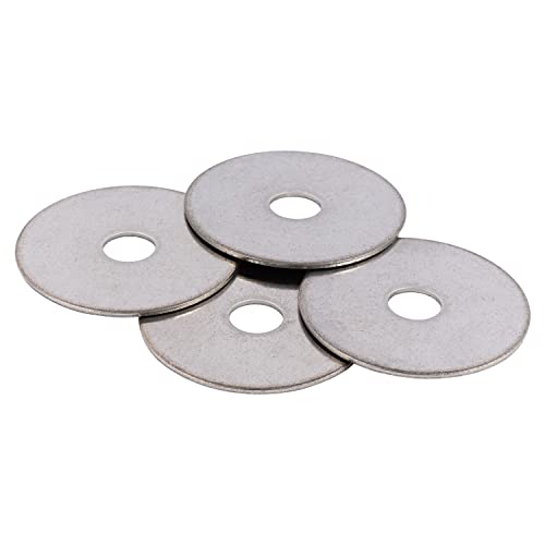 5/16 X 1-1/4" Stainless Fender Washer (100 Pack) 18-8 (304) Stainless Steel by Makers Bolt 5/16" x 1-1/4" (100 pack)