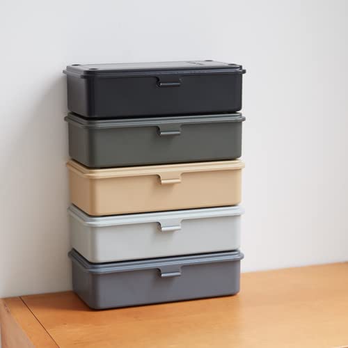 TRUSCO T-190DG Trunk Tool Box, 80.9 x 4.2 x 2.0 inches (203 x 109 x 56 cm), Arsenal Gray arsenal grey L