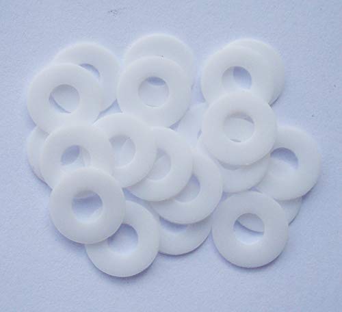 20 pcs Folding Knife Pivot Pin Flat Teflon Washers Bearing (A) A