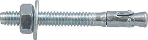 Power Pro 370980 Wedge Anchor, 1/4 X 2-1/4-Inch, 40-Pack