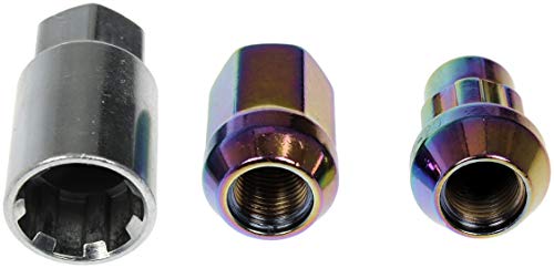Dorman 713-275G Rainbow/Neo-Chrome Acorn Wheel Nut Lock Set