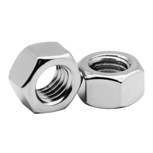 2Pcs Stainless Steel 1/2" Thread Rod with Nuts