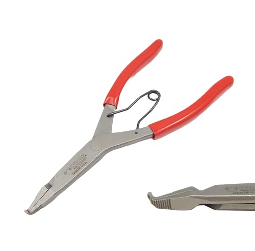 Wilde Lock Ring Plier Set 3pc Straight Right Angle and Thin Bent Curved 9" Length Made In USA G409.NP, G408.NP, and G407.NP Pliers
