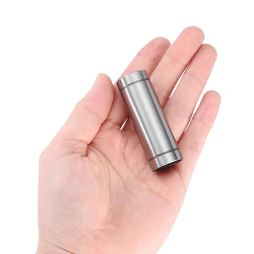 sourcing map 4Pcs LM10LUU Linear Bearing 10mm Bore 19mm OD 55mm Length Linear Ball Bearings Double Side Rubber Sealed Bearing Steel for CNC Machine 3D Printer Food Packaging Machine 4