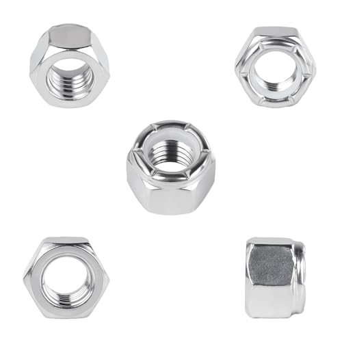 1/2"-13 Self-Lock Nylon Inserted Hex Lock Nuts 50pcs HS/LM-05 1/2-13