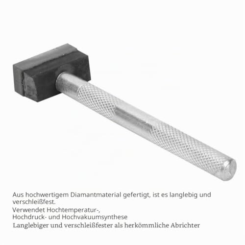 Grinding Wheel Straightener, Diamond Grinding Disc Stone Straightener Grinding Wheel Dressing Tool for Ceramic and Resin Binding Sanding Discs