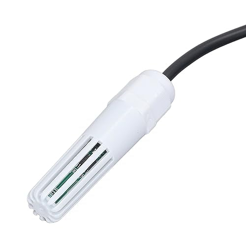 Temperature Humidity Sensor, 49 cm Connection Cable, Modbus RTU Temperature Sensor for Environmental Monitoring