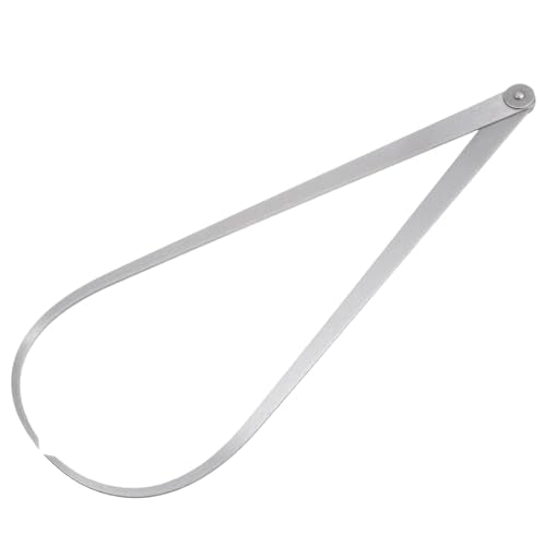Firm Joint Outside Caliper - [24 Inch] Stainless Metal Firm Friction Joint Measurement Tool for Size Measuring Use, Silver Tone 24 Inch