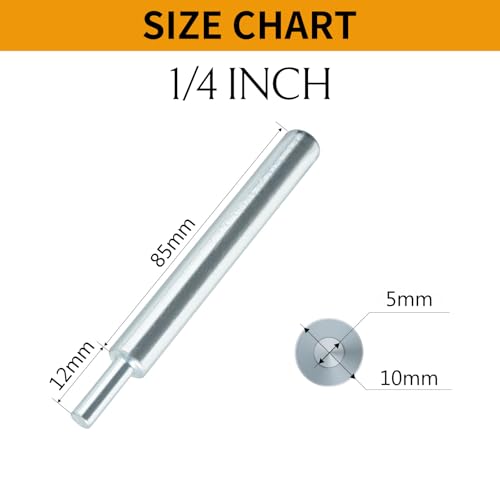Drop-in Anchor Setting Tool for Concrete - 5PCs Thread Size 3/8"-16,1/4"-20, 5/16"-18, 1/2"-13,5/8"-11, 3/4"-10
