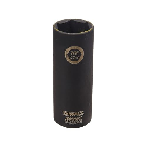 DeWalt Impact Socket Set 1/2 Drive, 10 Piece 1/4" to 1/2" Impact Socket Adapter Set (DW22812) One Size