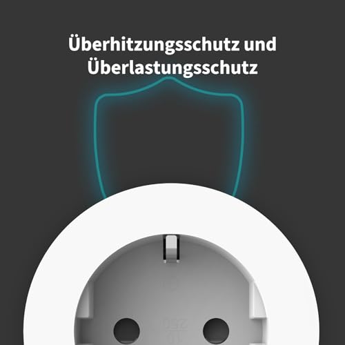 Aqara Smart Zigbee Socket, Current Measurement and Programming | Timer mode and voice control, requires Aqara Hub, works with HomeKit, Alexa, Google Assistant and SmartThings
