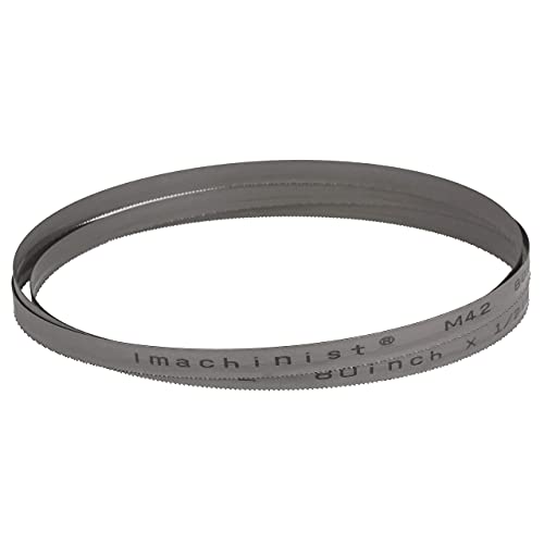 Imachinist 80" Long, 1/2" Wide, 14/18TPI and 10/14TPI Bi-metal Band Saw Blades for Soft Metal