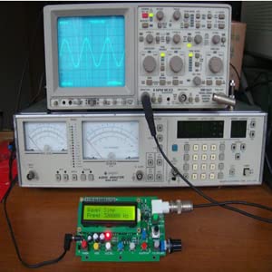 Signal Generator, FG-100 DDS, 1HZ-500KHz Function Low Frequency Signal Generator Sawtooth Sine Waveform