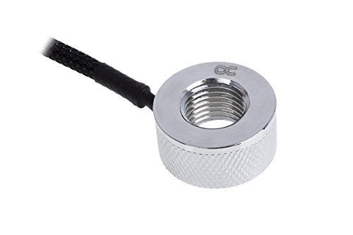 Alphacool Icicle Temperature Sensor G1/4 IG / IG & AG Adaptor – Chrome G1/4 IG/IG mit AG Adapter chrome
