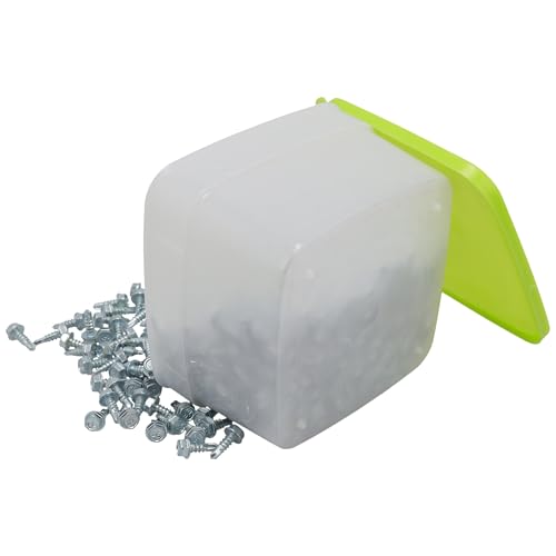 Supplying Demand 86-11204-500PK HVAC Self-Tapping Sheet Metal Screws - Size 8 x 1/2 in. - 1/4 in. Hex Head